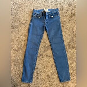 Current/Elliott Blue Skinny Jeans